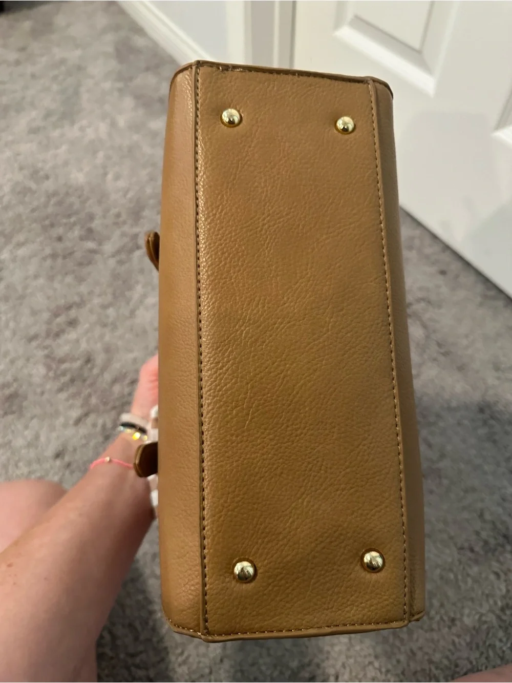 La Terre Fashion top-handle satchel bag (vegan) NWT